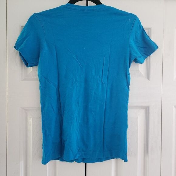 Next Level Teal Blue Women's Tee This Is What a Feminist Looks Like Size Small - Picture 4 of 4